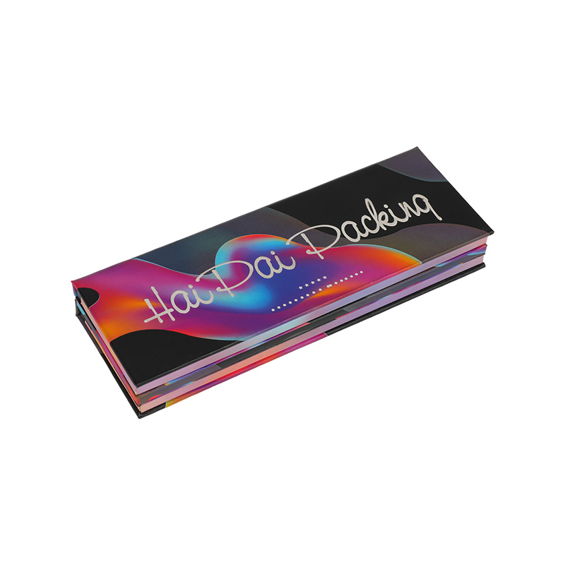 Foldable And Suction-Type Flip-Top Multi-Layer Eyeshadow Set