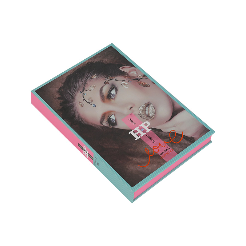 22-Hole Book Eyeshadow Tray With Black Ribbon