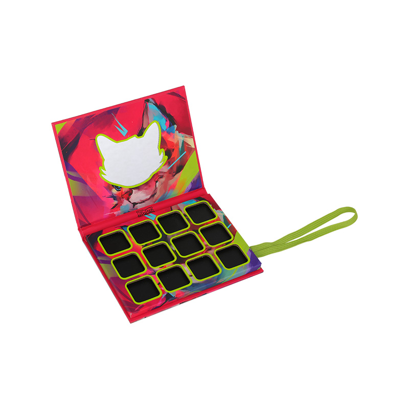 12-Hole Square Elastic Eyeshadow Palette